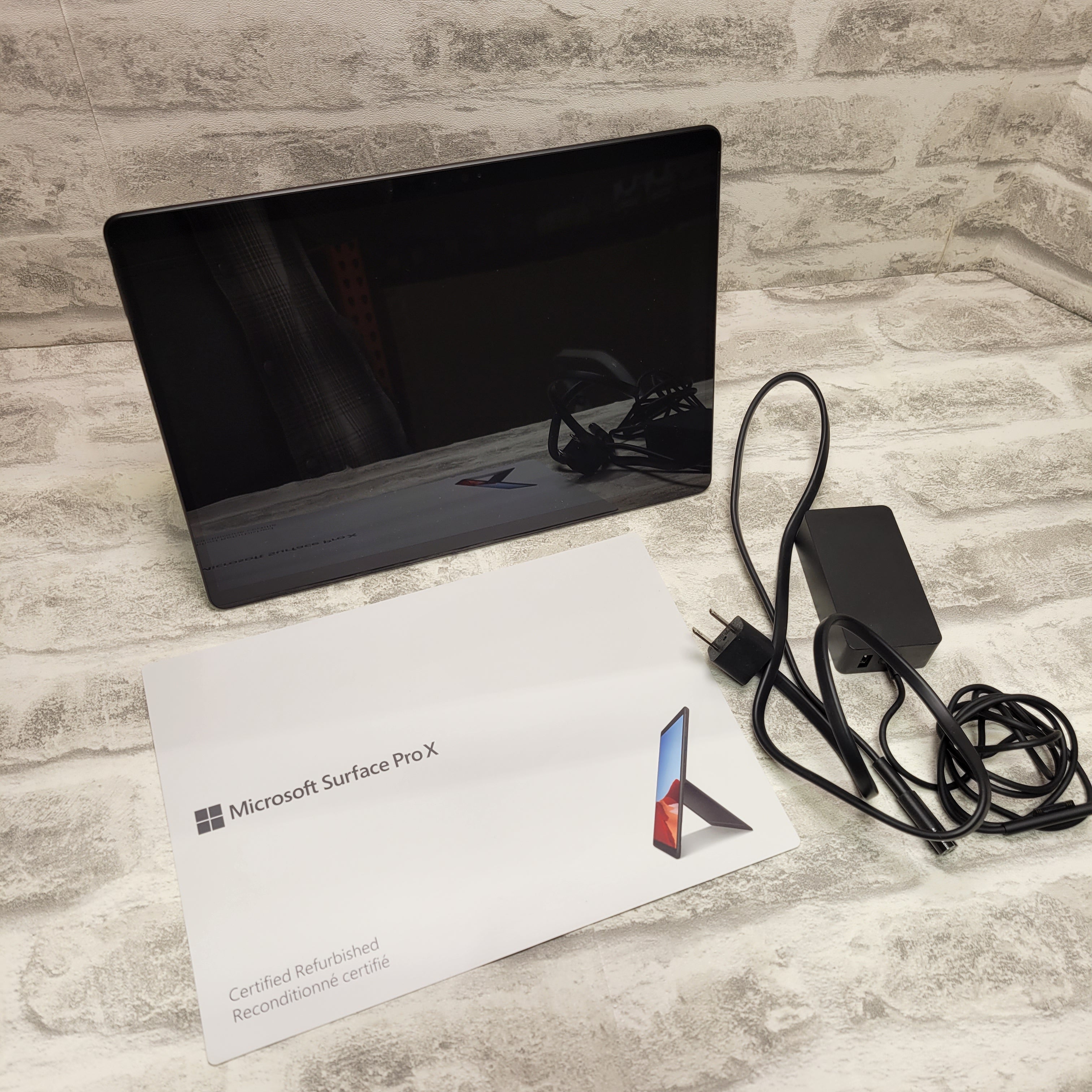 Microsoft Surface Pro X 13" Tablet - SQ1 - 8GB 128GB SSD - Windows 10 (Renewed) (7601087086830)